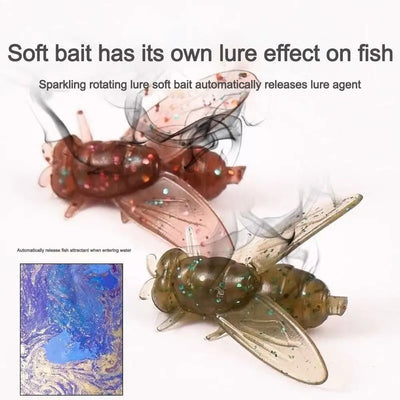Artificial Fly Spinner Fishing Lure Set