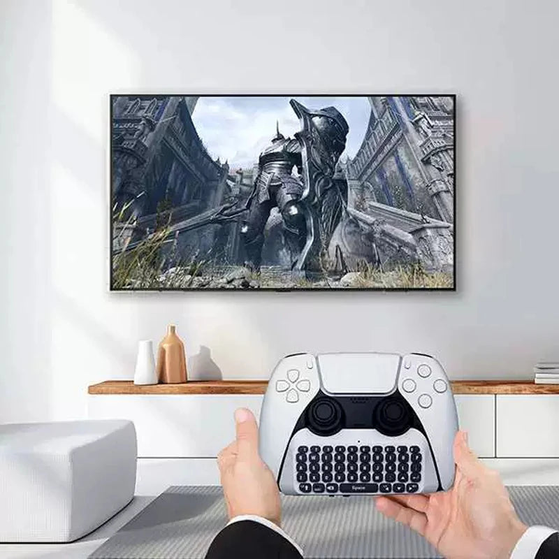 Wireless Bluetooth Keyboard for PS5 Controller