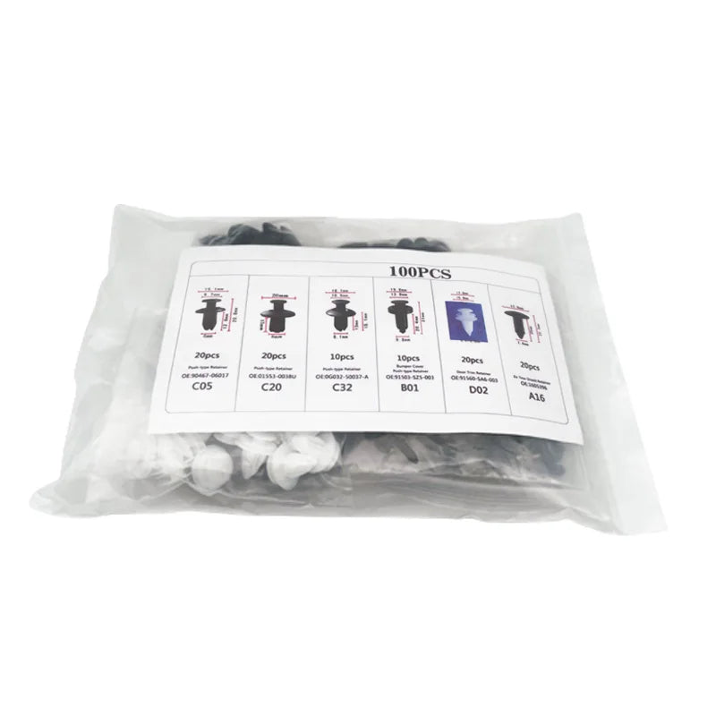 Car Clip Fastener Kit
