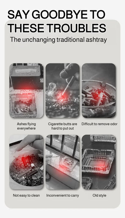 25PCS Disposable Water-Filled Ashtrays