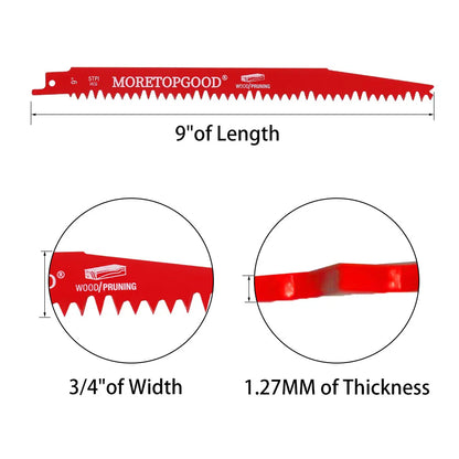 Reciprocating Saw Blades for Wood
