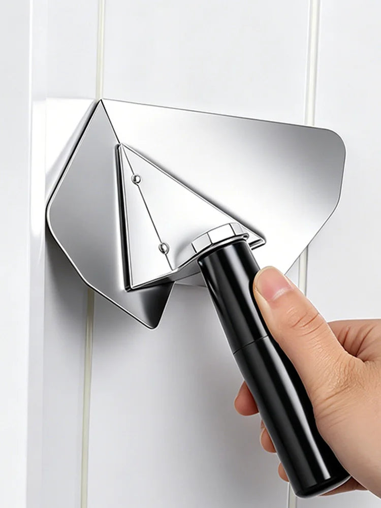 90° Stainless Steel Corner Trowel – Drywall & Plaster Finishing Tool