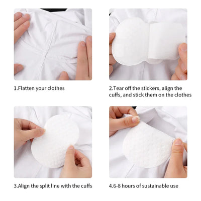 Disposable Underarm Sweat Pads (10-150 Pack)