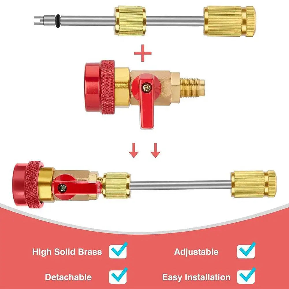 AC Valve Core Removal Tool Kit (R134a)