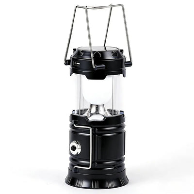 Solar & Battery Emergency Portable LED Camping Lantern