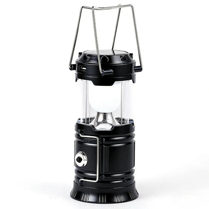Solar & Battery Emergency Portable LED Camping Lantern