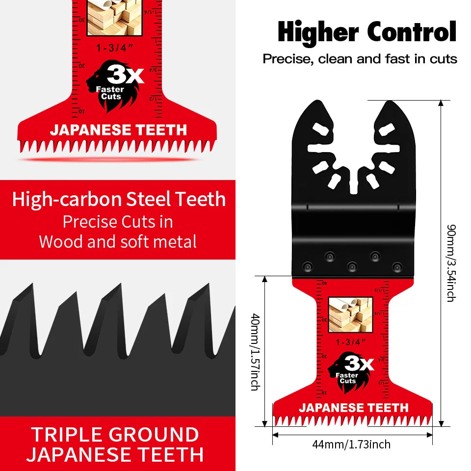 Oscillating Multitool Saw Blades