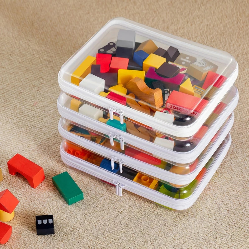 Transparent Zipper Storage Bag