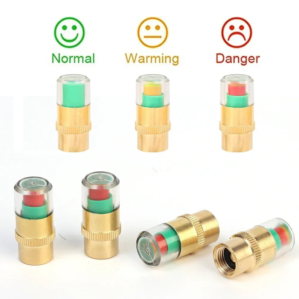 Tire Pressure Indicator Valve Caps (T)