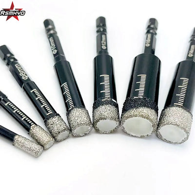 Vacuum Brazed Diamond Dry Drill Bit (New)