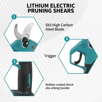 Tijeras de podar eléctricas inalámbricas sin escobillas de 45 mm (MR)