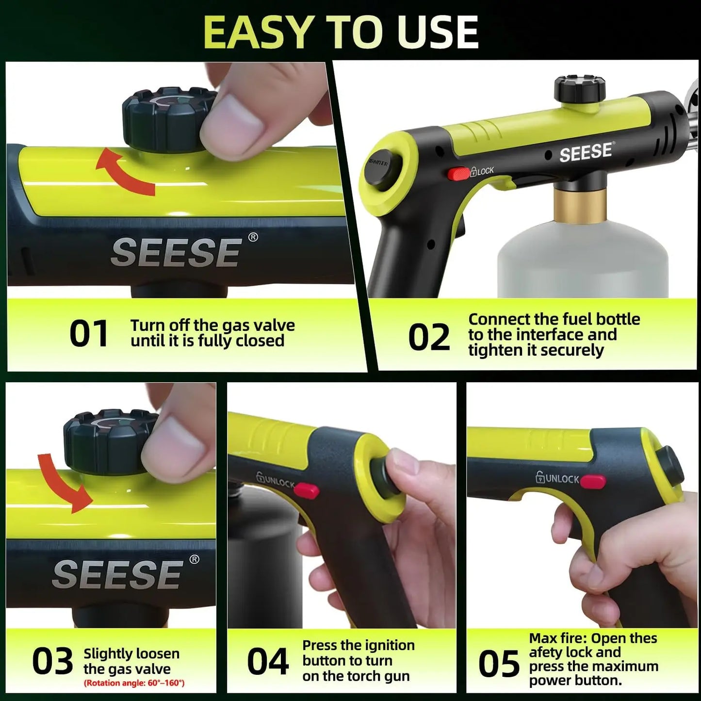 Propane Torch Gun