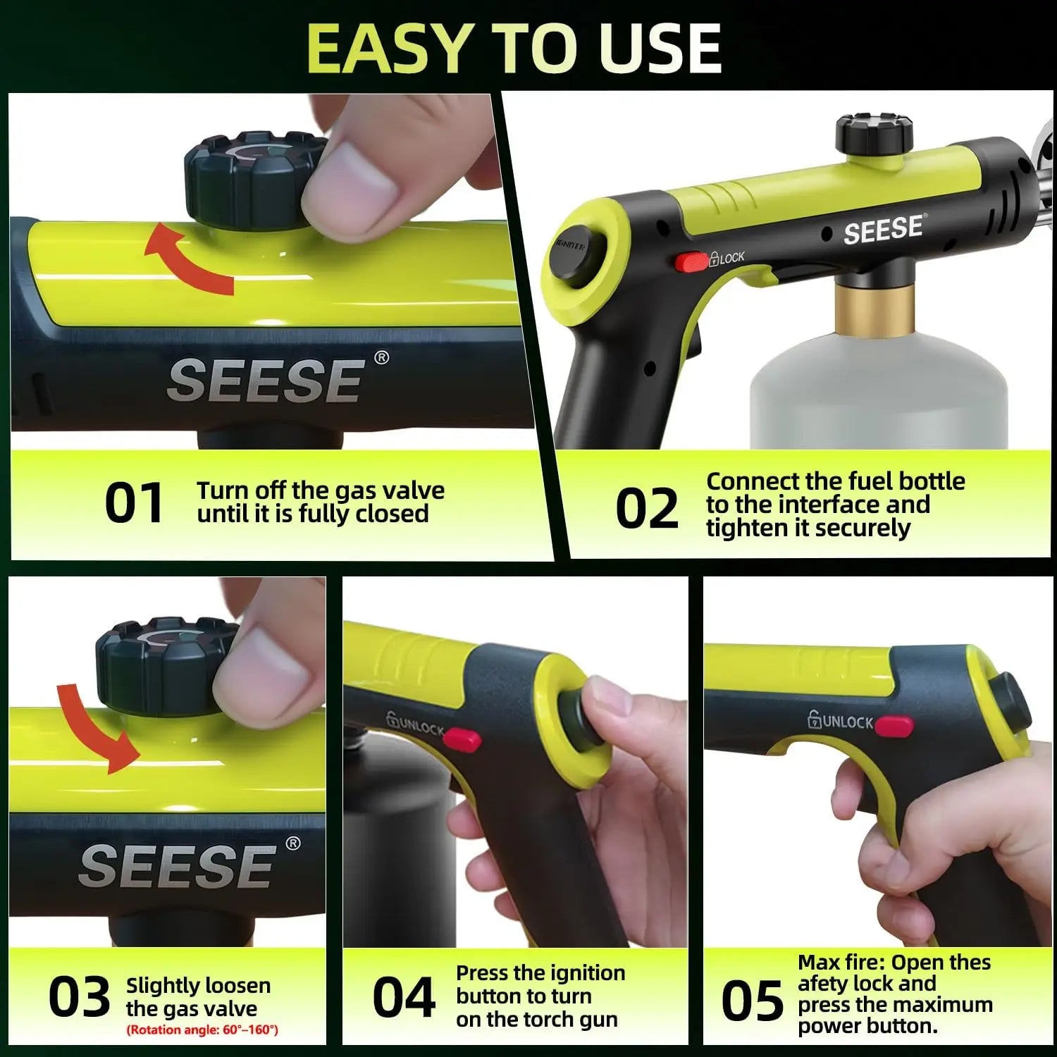 Propane Torch Gun