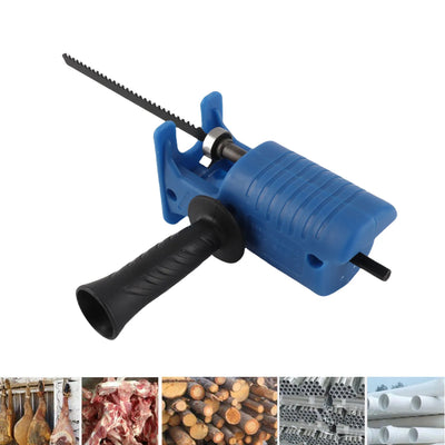 Electric Drill to Reciprocating Saw Adapter Attachment