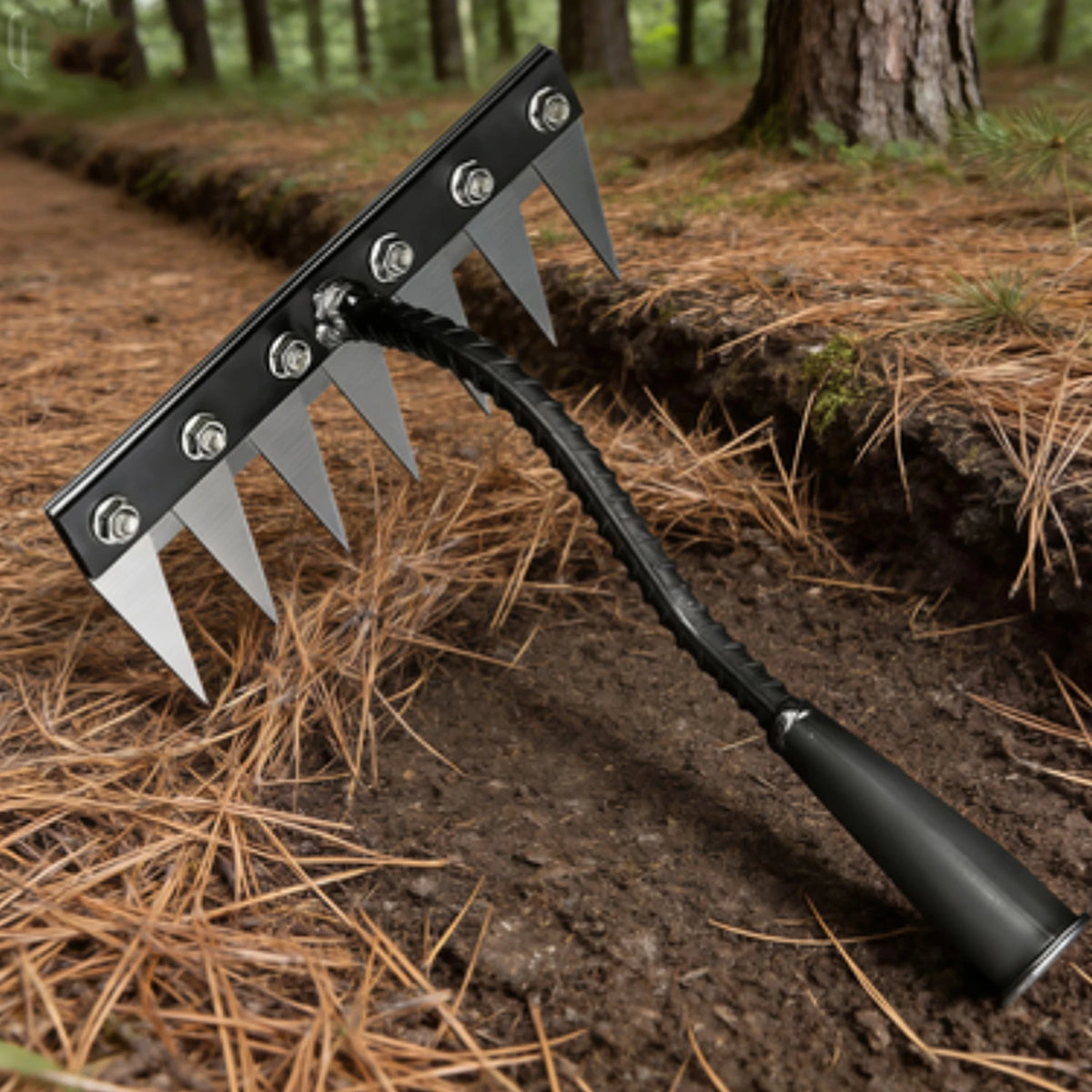 Steel Nail Rake Weeder