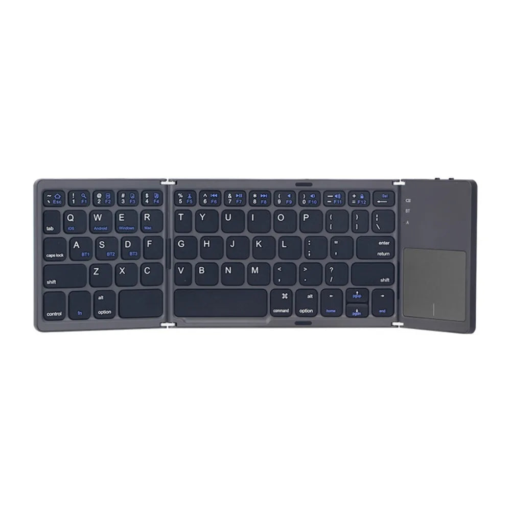 Ultra-Compact Foldable Bluetooth Wireless Keyboard