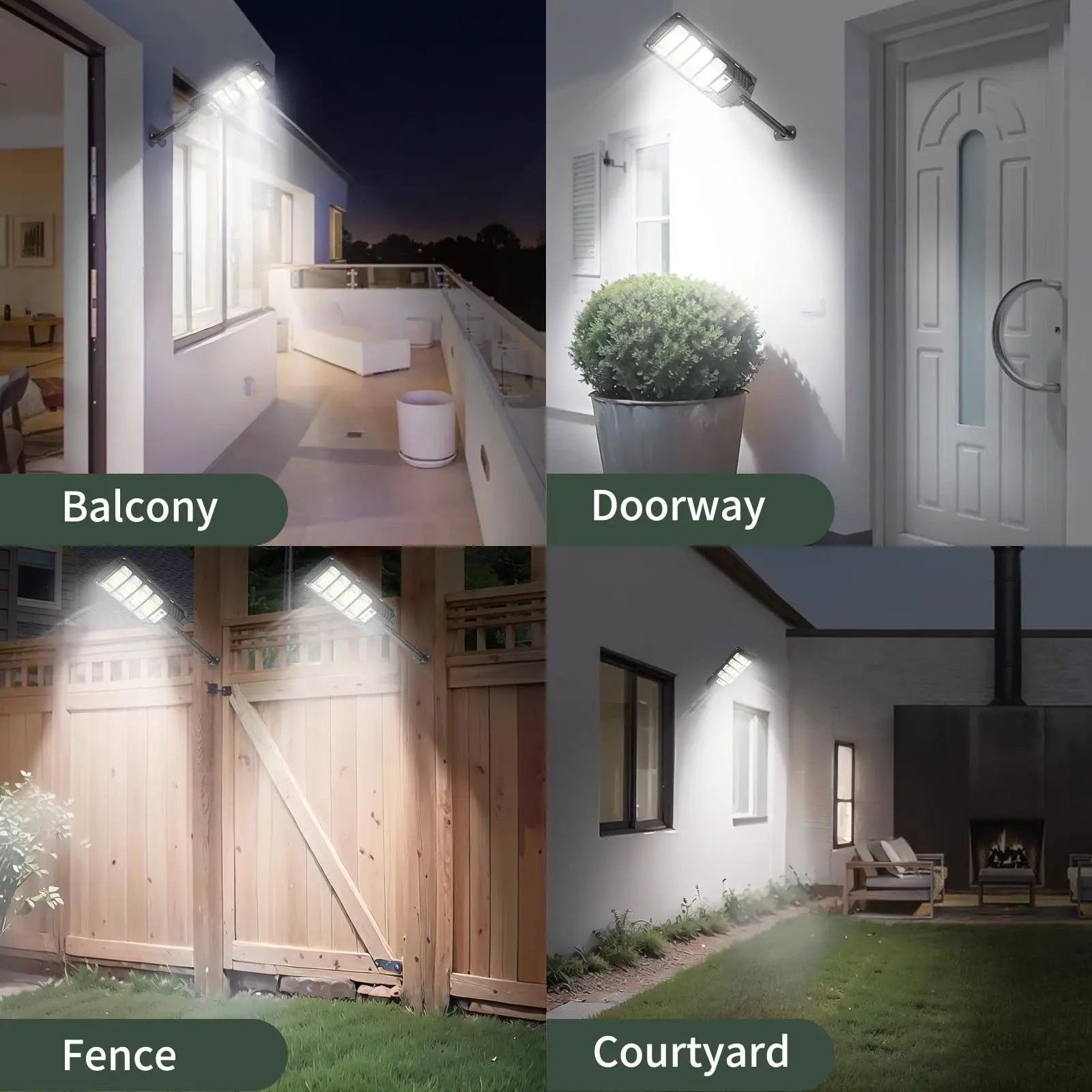 100000LM Solar Street Light IP67 Outdoor LED