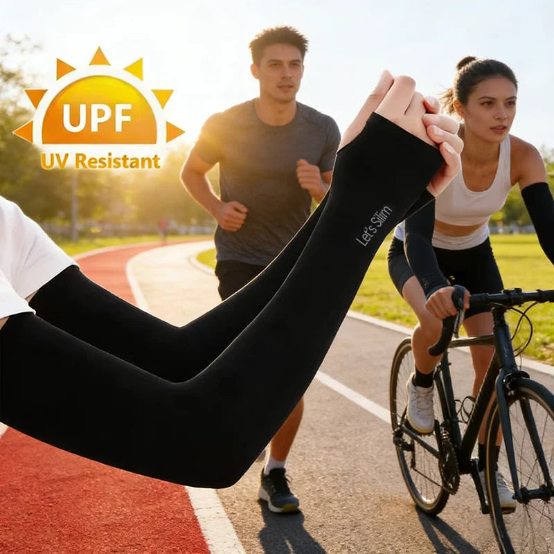 4 Pairs UV Protection Cooling Arm Sleeves (T)