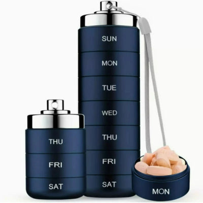 Stackable Waterproof Pill Organizer
