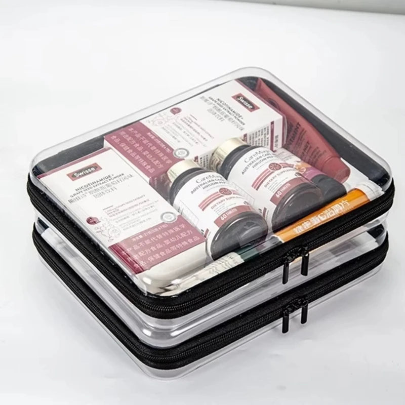 Transparent Zipper Storage Bag