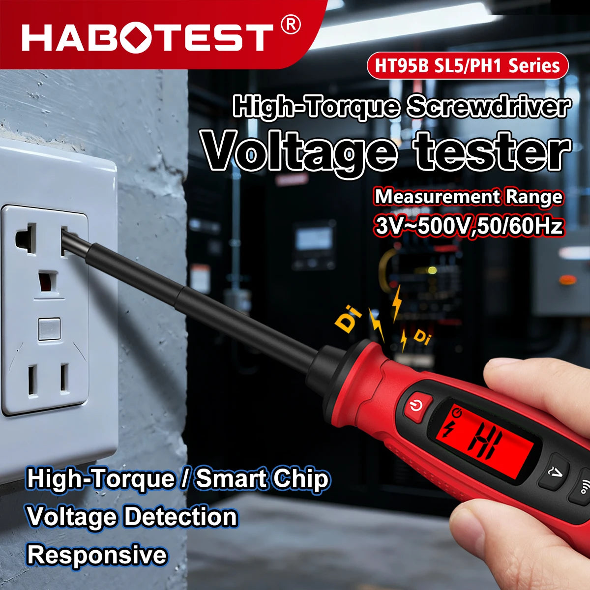 HT95B Digital Screwdriver Voltage Tester