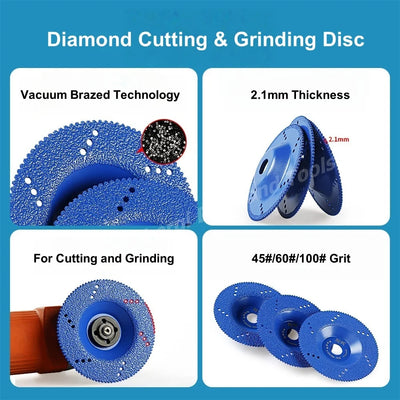 4-Inch Diamond Grinding Disc for Tile & Ston