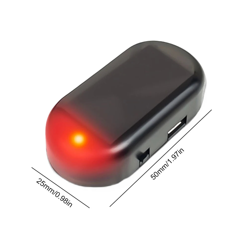 Solar Car Security Warning Light