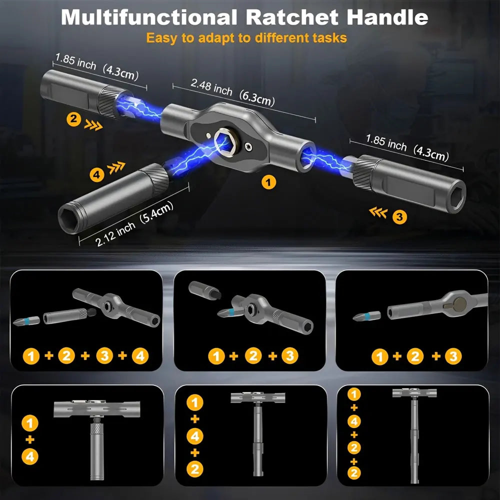 50-in-1 Magnetic Screwdriver Set