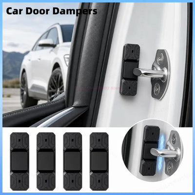 Citroen Magnetic Silicone Door Lock Dampener Pads – 4PCS