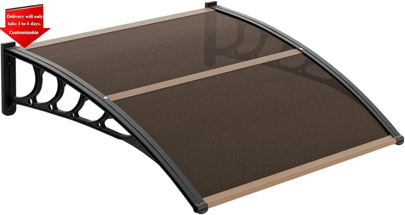 Modern Polycarbonate Window Awning & Door Canopy