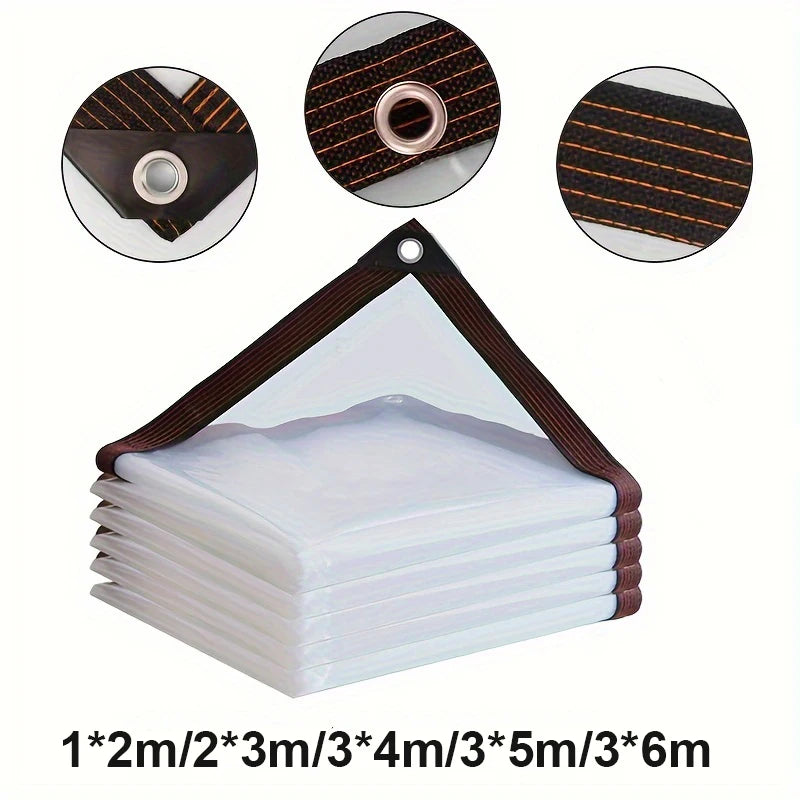 Clear Waterproof PE Tarp (MR)