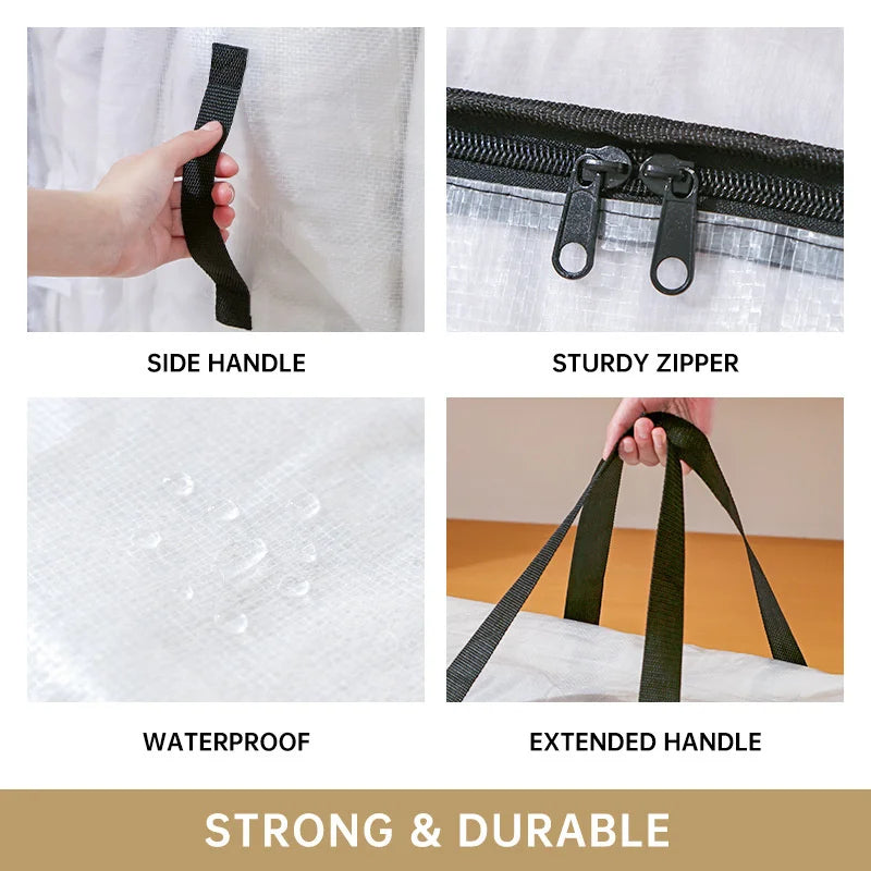 Foldable Transparent Organizer Bag