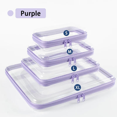 Transparent Zipper Storage Bag