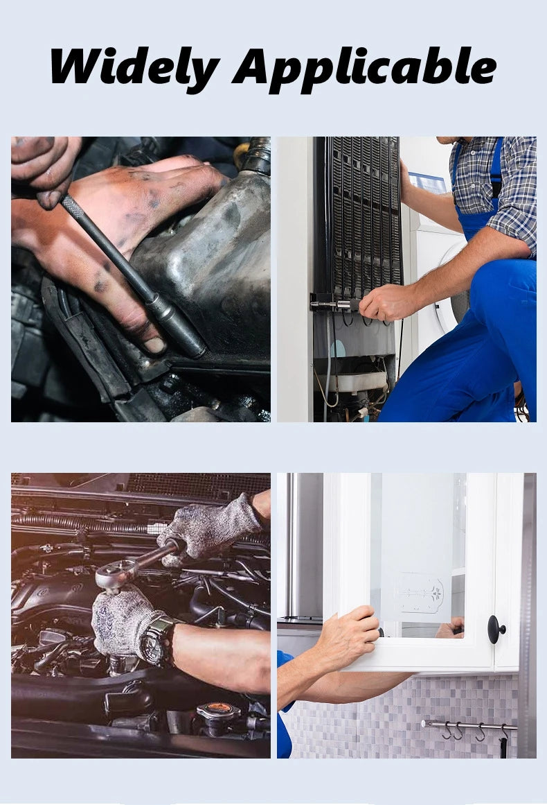 Flexible Socket Ratchet Wrench