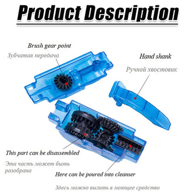 Bycicle Chain Cleaner Tool Set