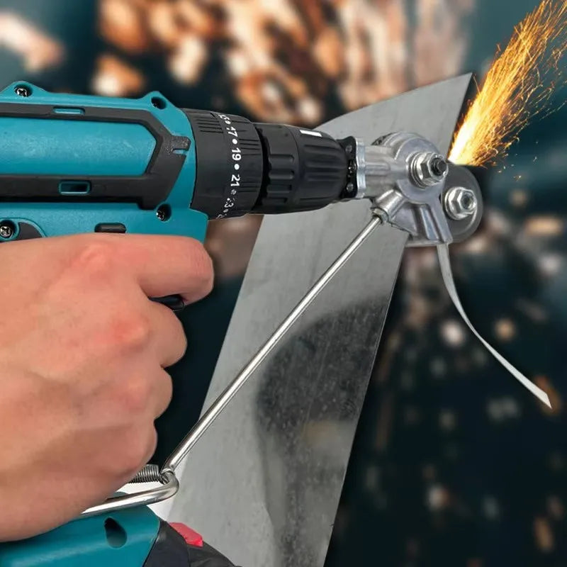 Drill-Powered Metal Sheet Cutter (Max Pro)