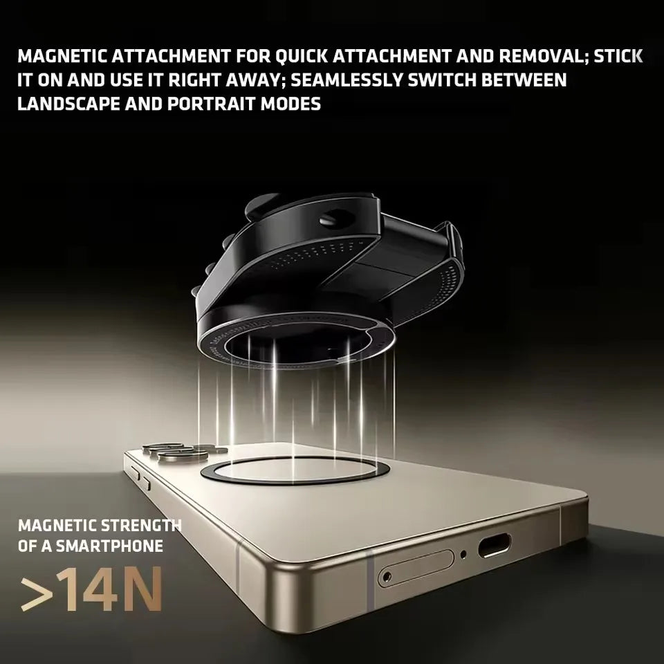 3-in-1 Magnetic Suction Phone Holder