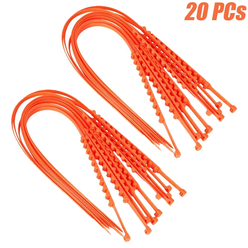 Emergency Car & Motorcycle Tire Anti-Skid Straps