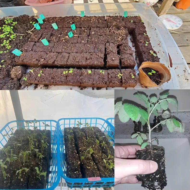 Handheld Soil Block Maker for Seedlings