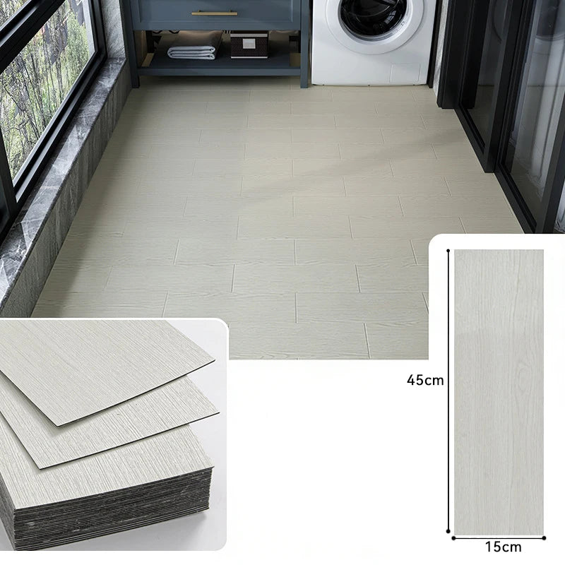 Self-Adhesive Floor Sticker 10Pcs 45X15Cm