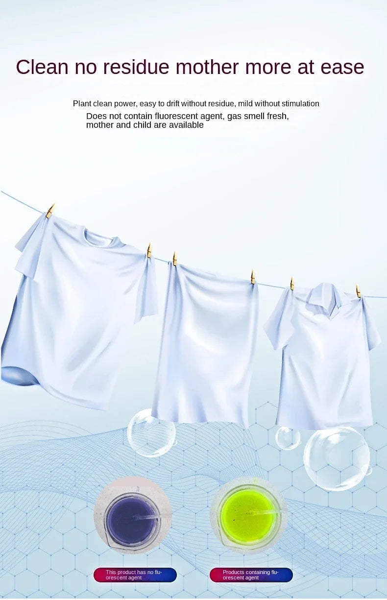 Enzyme Bubble Laundry Powder