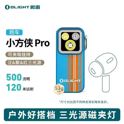 Mini Magnetic Clip-On LED Flashlight