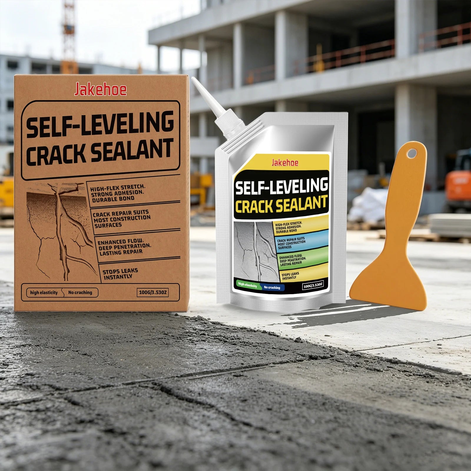 Self-Leveling Crack Sealant