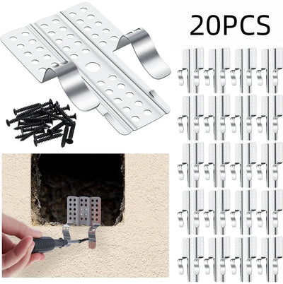 20 Pack Drywall Repair Clips