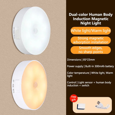 Rechargeable Motion Sensor LED Night Light