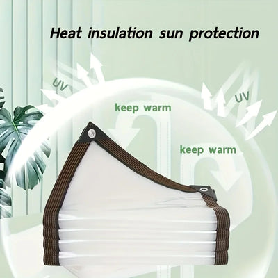 Clear Waterproof PE Tarp (MR)
