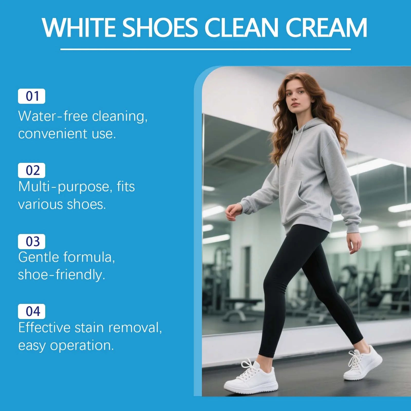 White Shoe Cleaner Cream