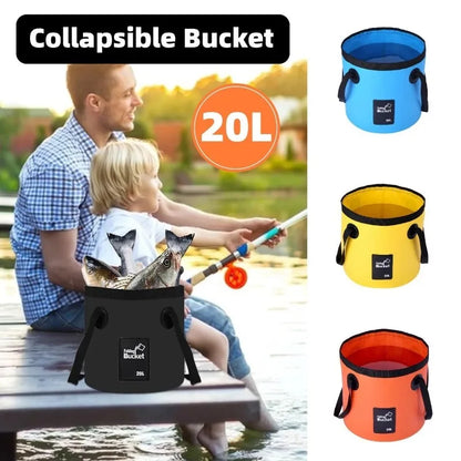 Outdoor Portable Collapsible Water Bucket