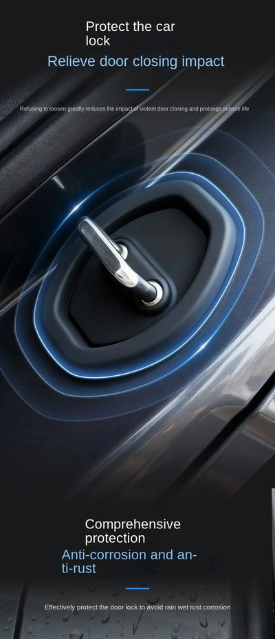 Silicone Car Door Lock Protector Covers