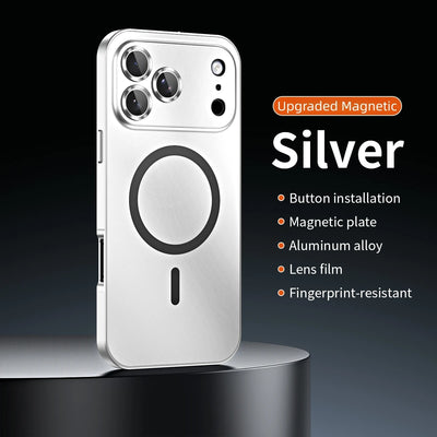Luxury Metal Frame MagSafe Case